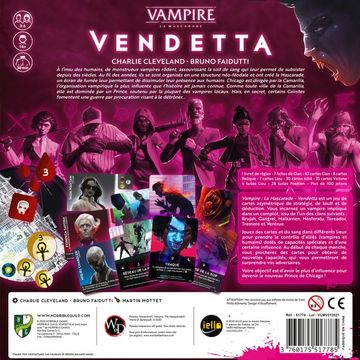 Vendetta - Vámpír a Maszkabál társasjáték - . kép
