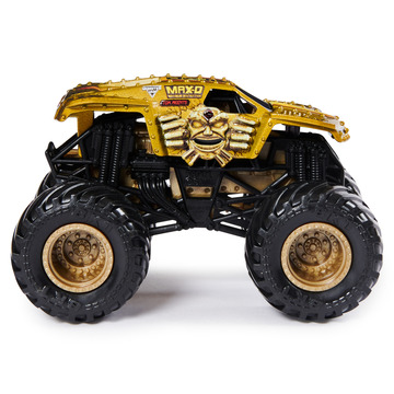 Monster Jam: Mașinuță MAX-D cu figurină Maximus - auriu - .foto