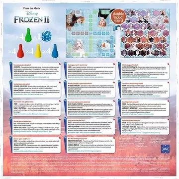 Trefl: 2 em 1 Frozen 2 jogo de tabuleiro - .Imagem