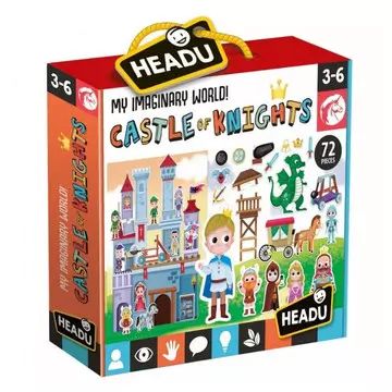 Headu: Mijn denkbeeldige wereld - Ridderskasteel - logische puzzel - .afbeelding