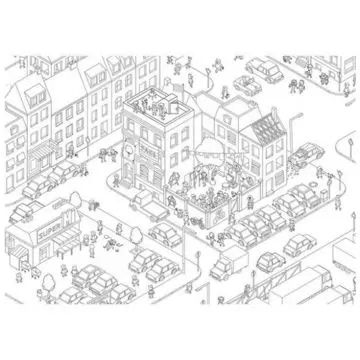 MicroMacro: Crime City társasjáték / 2021 Az év legjobb társasjátéka díj nyertese/ - . kép