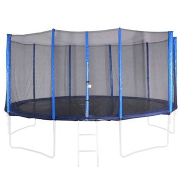 Spartan : Filet de sécurité pour trampoline 487 cm, bleu - 5 pieds, 10 poteaux - .image