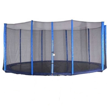 Spartan : Filet de sécurité pour trampoline 487 cm, bleu - 5 pieds, 10 poteaux - .image