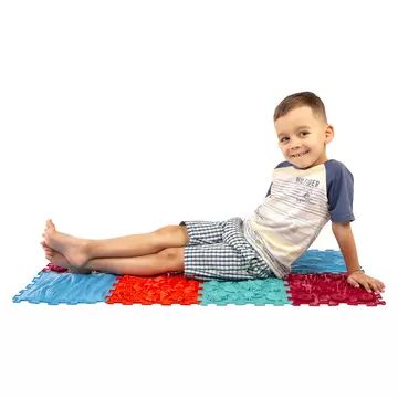 Ortho Puzzle: Ortopédiai masszázs szőnyeg szett, 8 darabos - Tenger - . kép