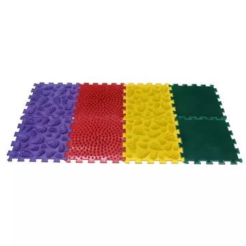 Ortho Puzzle: Ortopédiai masszázs szőnyeg szett, 8 darabos - Erdő - . kép