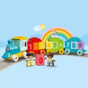 LEGO DUPLO Mój pierwszy: Pociąg z numerami - Nauka liczenia - 10954 - .zdjęcie 