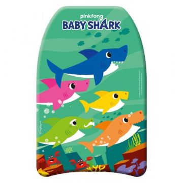 Baby Shark: Úszódeszka 42 x 32 x 3,5 cm - zöld