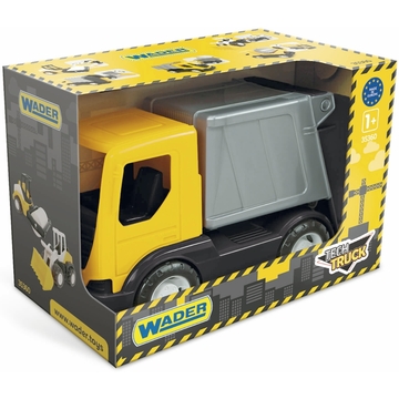 Wader: Tech Truck szemetesautó - 26 cm - . kép