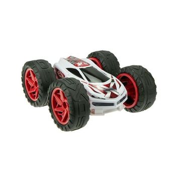 Silverlit: Gyrotex távirányítós kaszkadőr autó 1:12 - fehér-piros - . kép