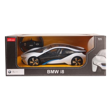 Rastar: BMW I8 távirányítós autó belső világítással - 1:14 - . kép