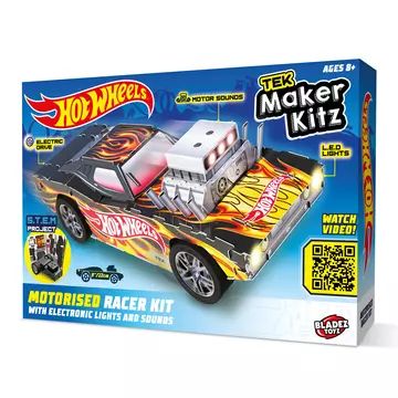 Hot Wheels: Csináld magad - Rodger Dodger LED világítással - . kép