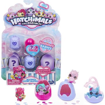 Hatchimals: CollEGGtibles Shimmer Babies gyűjthető meglepetés tojás, 10. széria - 4+1 bónusz tojás