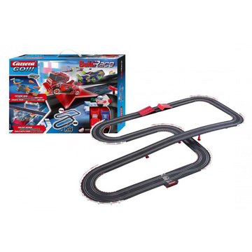 Carrera GO!!! Build 'n Race Rennstrecken-Set für Kinder ab 6 Jahren & Erwachsene I 3,6m elektrische Rennbahn mit 2 Handreglern I kompatibel mit Anderen Baustein-Herstellern I Geschenke zu Ostern Carrera GO!!! Build 'n Race Rennstrecken-Set für Kinder ab 6 Jahren & Erwachsene I 3,6m elektrische Rennbahn mit 2 Handreglern I kompatibel mit Anderen Baustein-Herstellern I Geschenke zu Ostern
