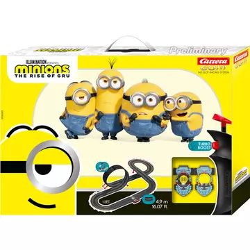 Carrera GO!: Minions Power Racing - Dirkaški krog z zanko - .slika