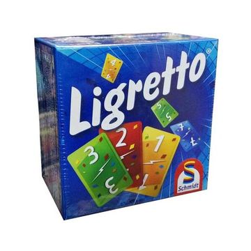 Ligretto joc de cărți cu instrucțiuni în lb. maghiară - pachet albastru - .foto