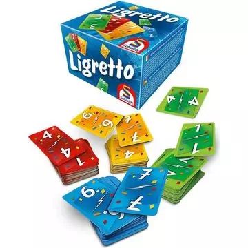 Ligretto jogo de cartas - pacote azul - .Imagem