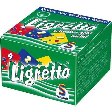 Ligretto joc de cărți cu instrucțiuni în lb. maghiară - pachet verde