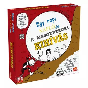 Il diario di un tipo sfigato: gioco da tavolo sfida da 10 secondi - in ungherese