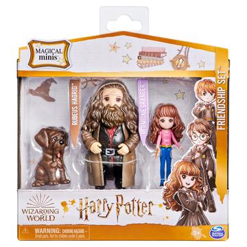 Harry Potter: Wizarding World Set de mini-figurine Hermione și Hagrid - 8 cm - .foto