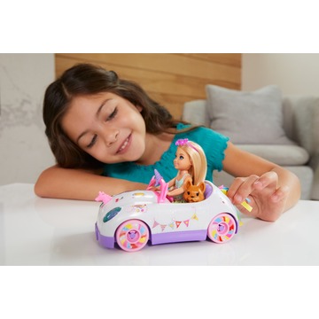 Barbie: Chelsea baba unikornis autója - . kép