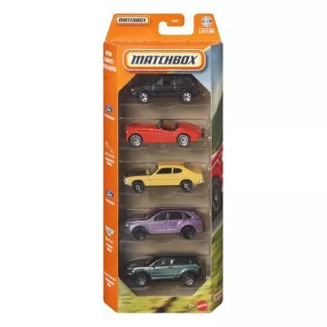 Matchbox: 5 mazo autiņu iepakojums – dažādi modeļi - .attēls