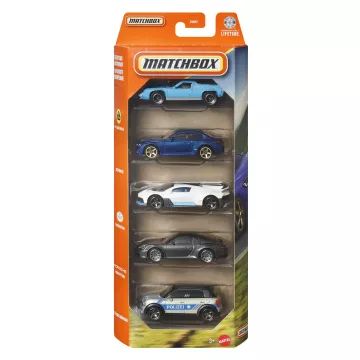 Matchbox: paquete de 5 cochecitos - varios modelos - .imagen