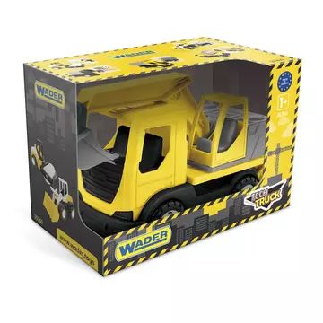 Wader: Ciężarówka z koparką - 27 cm - .zdjęcie 