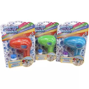 Pistola de Burbujas de Colores Bedazzle: Diferentes