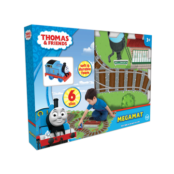 Thomas: szőnyeg puzzle Thomas mozdonnyal - 45 x 76 cm, 6 db-os - . kép