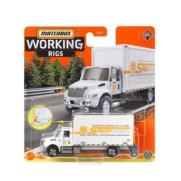 Matchbox: Working Rigs - International MV Box Truck - . kép