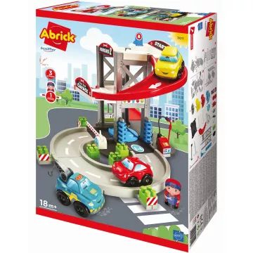 Abrick: Set di piste per garage con veicoli - .immagine