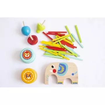 Tooky Toy: Behendigheidsspelletjes van hout - cadeaupakket - .afbeelding