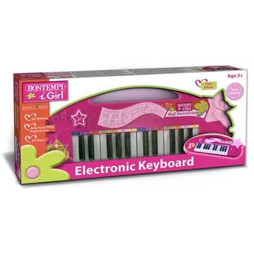 Bontempi: I Girl - mini sintetizator s 24 tipkami - roza - .slika