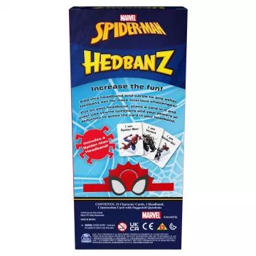 Hedbanz: Spider Man - družabna igra v madžarskem jeziku - .slika