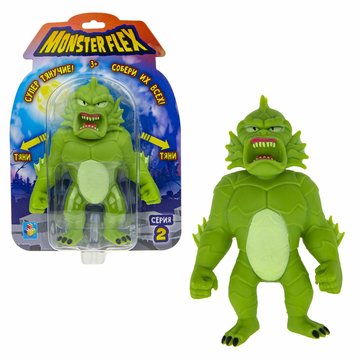 Monster Flex: Figurină monstru care poate fi întins, S2 - Swamp Monster