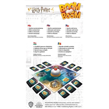Trefl: Boom Boom - Harry Potter társasjáték - . kép