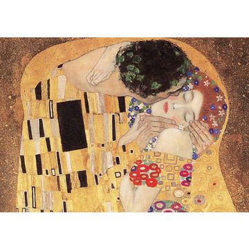 Trefl: Gustav Klimt - O Beijo - Puzzle de 1000 peças - .Imagem
