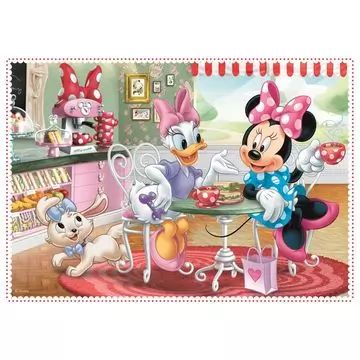 Trefl: Minnie Mouse cu prietenii - puzzle 4-în-1 de 12, 15, 20 și 24 de piese - .foto