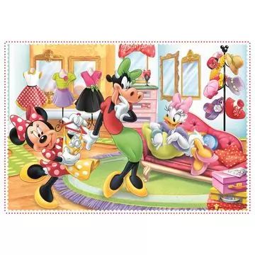 Trefl: Minnie Mouse cu prietenii - puzzle 4-în-1 de 12, 15, 20 și 24 de piese - .foto