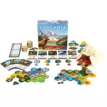 Cascadia - desková hra v maďarštině - .obrázek