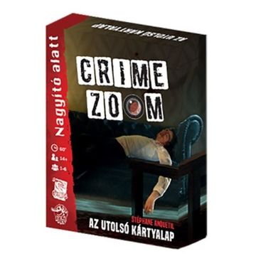 Crime Zoom: Nagyító alatt - Az utolsó kártyalap társasjáték