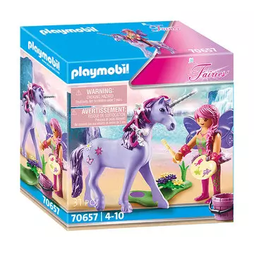 Playmobil: Egyszarvú festő tündérrel 70657