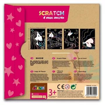 Prihodnost: Ustvari slike gravure - čarobni samorogi - .slika