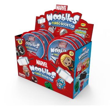 Wooblies Marvel: Pachet surpriză cu 1 figurină și lansator - diferite - .foto
