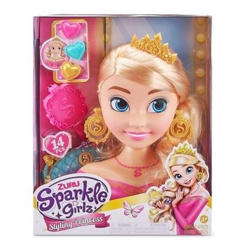 Sparkle Girlz: Hercegnős fodrász szett kiegészítőkkel - . kép