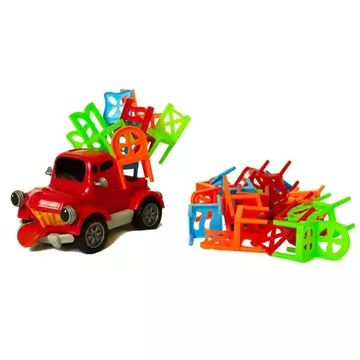 Pick-up Pete krēslu kraušanas galda spēle ar pašgājēju auto - .attēls