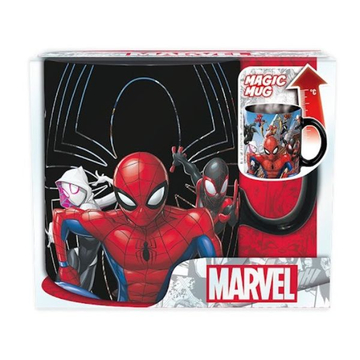 Marvel: Pókember multiverzum színváltós bögre - 460 ml