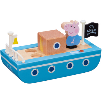Peppa malac: Fa kishajó és Zsoli - . kép