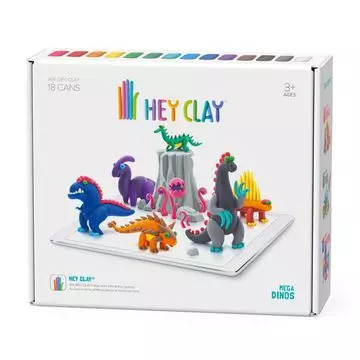 Hey Clay gyurma szett, nagy - dinók