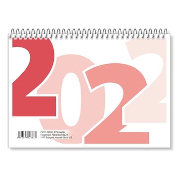 Asztali naptár, 23TA, 2022